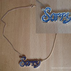 2006 - Confessions tour merchandise - Necklace Sorry