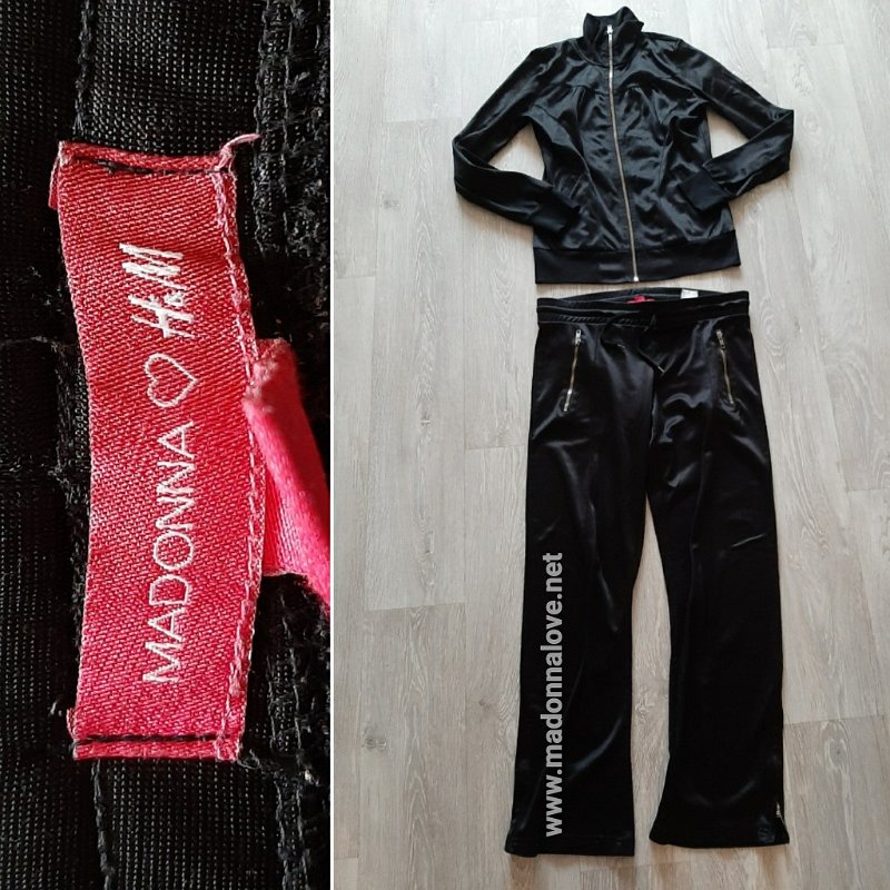 2006 - H&M Collection Madonna & Crew love H&M - Tracksuit black (used)