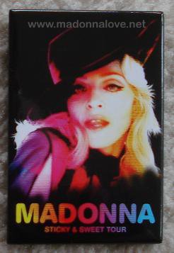 2008 - Sticky & Sweet tour merchandise - Magnet