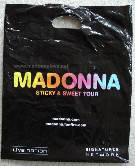 2008 - Sticky & Sweet tour merchandise - Plastic bag