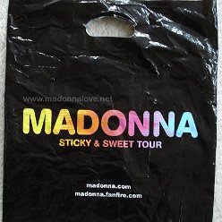 2008 - Sticky & Sweet tour merchandise - Plastic bag