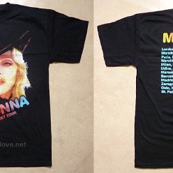 2009 - Sticky & Sweet tour merchandise - T-shirt (4)