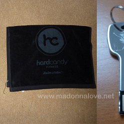 2012 - MDNA tour merchandise - Amsterdam Early Access Gift - Bag & Hard Candy Fitness towel