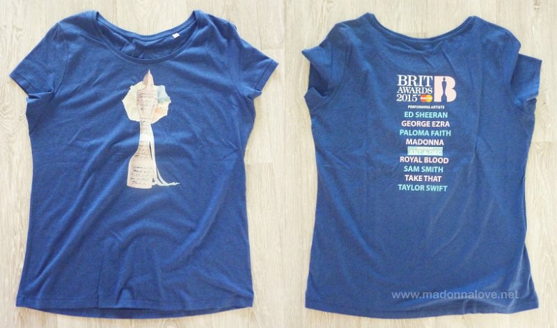 2015 - Brit Awards merchandise - T-shirt