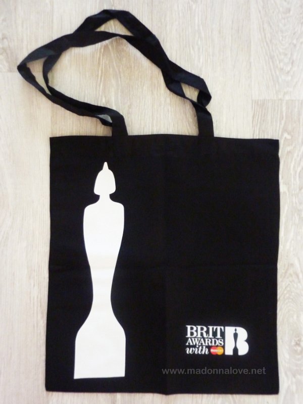 2015 - Brit Awards merchandise - Totebag