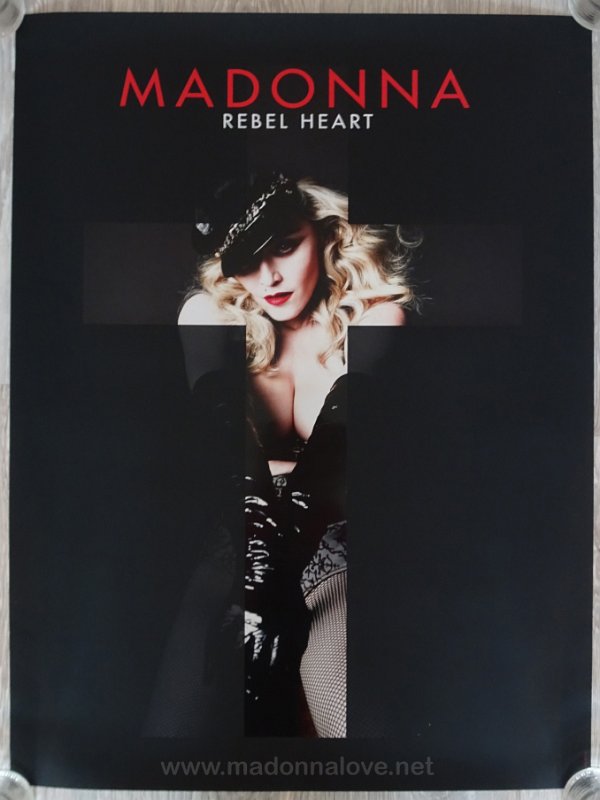 2015 - RebelHeart tour merchandise - Poster