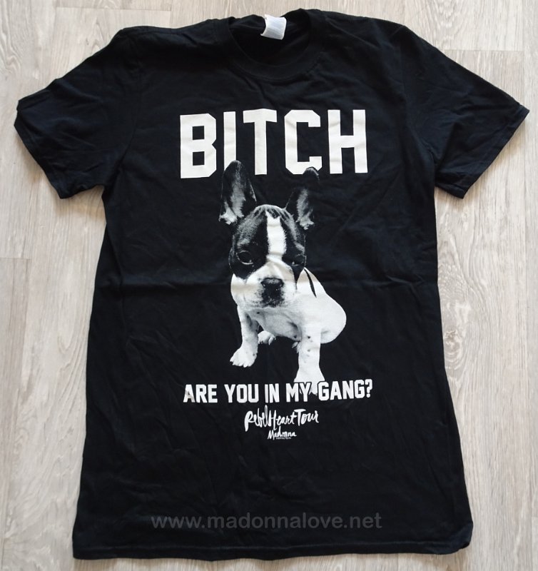 2015 - RebelHeart tour merchandise - T-shirt (4)
