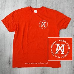 2020 - Madame X tour merchandise - Crew T-shirt 