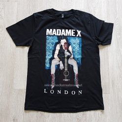 2020 - Madame X tour merchandise - T-shirt London