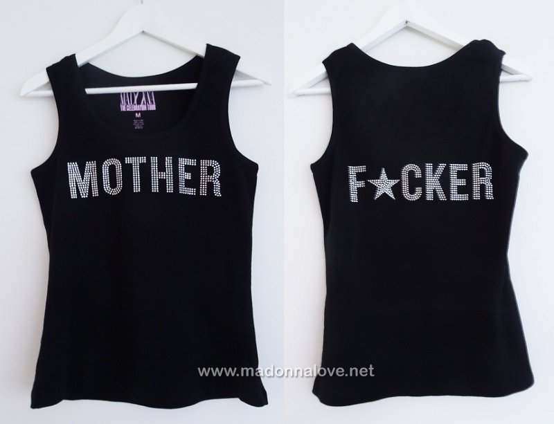 2023 - Celebration tour merchandise - Mother Fucker tanktop