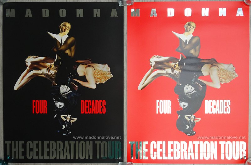 2023 - Celebration tour merchandise - Posters