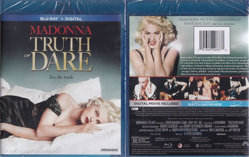 2021 Truth or Dare Blu Ray - Cat. Nr. B093RP1XLH - USA