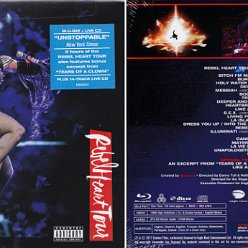2017 RebelHeart tour Blu Ray digipack (Blu Ray & CD) - Cat.Nr. EVB053317 - USA (comes with sticker)