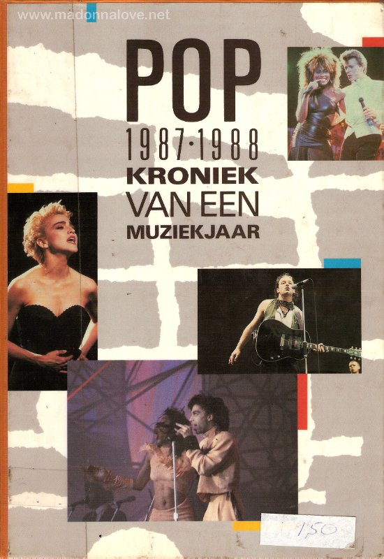 1987 Pop 1987-1988 Kroniek van een muziekjaar (Ton Vingerhoets) - Holland - ISBN 90-6213-580-3