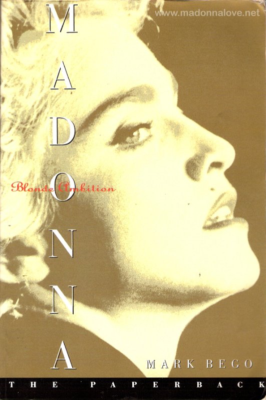 1992 Blond ambition (Mark Bego) - USA - ISBN 0-517-58242-2