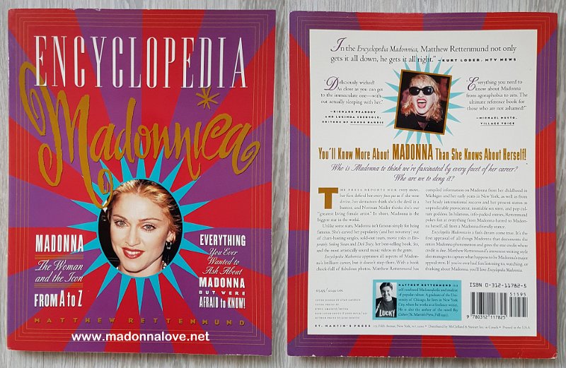 1995 Encyclopedia Madonnica (Matthew Rettenmund) - USA - ISBN 0-312-11782-5