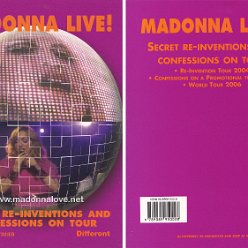 2006 Madonna live - Secret re-inventions and Confessions on tour (Dirk Timmerman) - Belgium - ISBN 9085950026