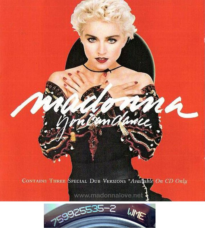 1987 You can dance - Cat.Nr. 7599-25535-2 - Germany (759925535-2 WME on back of CD)