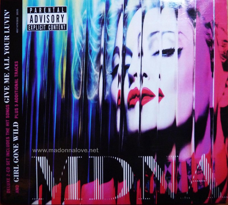 2012 MDNA 2CD Digipack - Cat.Nr. 46071479 10016 - Ukraine