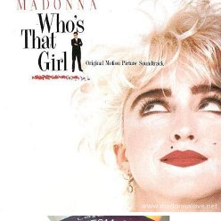 1987 Whos that girl soundtrack - Cat.Nr. 7599-25611-2 - Germany (759925611-2 WMME on back of CD)