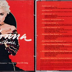1987 You can dance - Cat.Nr. 925 535-2 - Germany (First issue - 925535-2 @ 1 on back of CD)