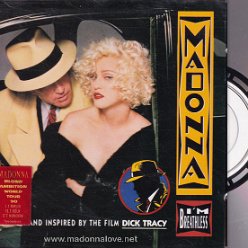 1990 I'm breathless (sticker promoting Blond Ambition Tour dates Germany) - Cat.Nr. 7599-26209-2 - Germany (759926209-2 RSA on back of CD)