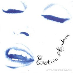 1992 Erotica (Clean version) - cat.Nr. 9362-45154-2 - Germany (936245154-2 WME on back of CD)