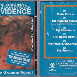 1993 Body of Evidence (music from the original motion picture soundtrack) - Cat.Nr. 7432112720-2 - Switzerland