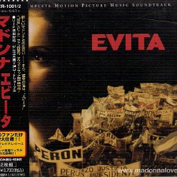1996 Evita double CD - Cat.Nr. WPCR-10012 - Japan