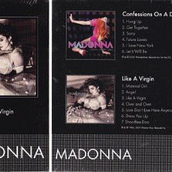 2014 Confessions On A Dance Floor & Like A Virgin boxset (Collection 2CD originals limited edition) - Cat. Nr. 81227965273 - France