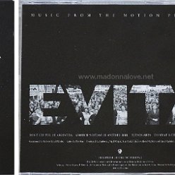 1996 Evita (album sampler) - Cat.Nr. PRCD440 - UK