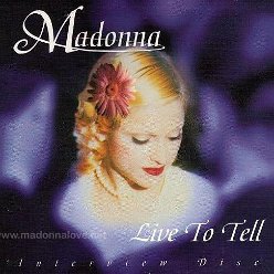 1996 Live to tell Interview CD - Cat.Nr. DIST006 - UK