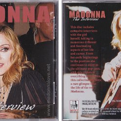2008 Madonna the interview - Cat.Nr. SXYCD34 - UK (2008 Madonna the lowdown box)