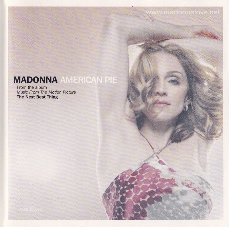 2000 American pie Promo CD single (2-trk) - Cat.Nr. PRO-CD-100018 - USA