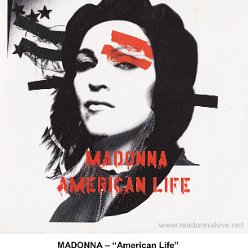 2003 American life Promo CD single (6-trk) - Cat. Nr. PRO03908 - Sweden (Germany pressing with promo sticker in Swedish on card sleeve)
