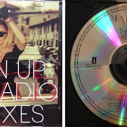 2012 Turn up the radio remixes Promo CD single (4-trk) - Inlay + CD - USA