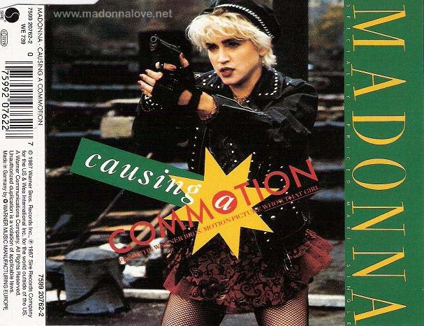 1987 Causing a commotion  - CD maxi single  (4-trk) - Cat.Nr. 7599 20762-2 - Germany