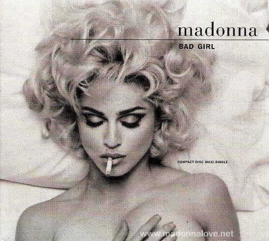 1992 Bad girl - CD maxi single Digipack (6-trk) - Cat.Nr. 9 40793-2 - USA (1 40793-2 RE1 01 on back of CD)