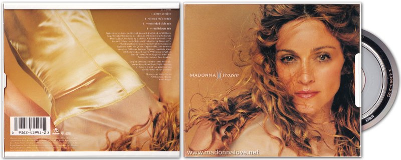 1998 Frozen - CD maxi single mini slipcase (4-trk) - Cat.Nr. 9 43993-2 - USA