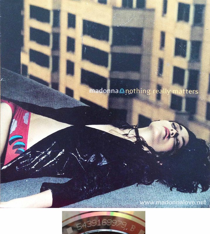 1999 Nothing really matters - Cardsleeve CD single (2-trk) - Cat.Nr. 5439-16997-9 - Germany (543916997B on back of CD)