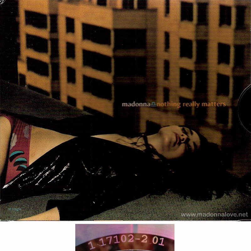 1999 Nothing really matters - Slipcase CD single (2-trk) - Cat.Nr. 9 17102-2 - USA (1 17102-2 01 M1S4 on back of CD)