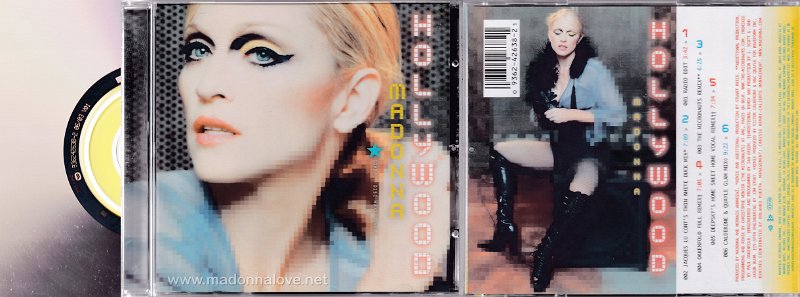 2003 Hollywood CD maxi single Compact Disc (6-trk) - Cat.Nr. 9362 42638-2 - Germany (936242638-2 06_03 on back of CD)