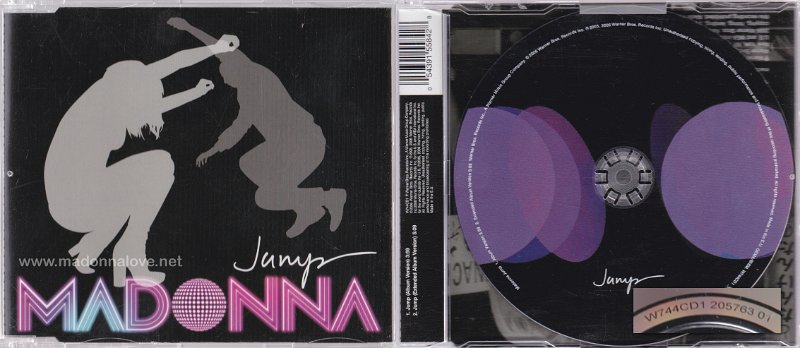 2006 Jump  - CD maxi single (2-trk) - Cat.Nr. W744CD1 - UK (W744CD1 on back of CD)