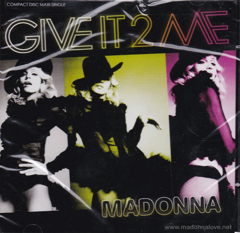 2008 Give it 2 me  - CD maxi single compact disc (8-trk) - Cat.Nr. 511333-2 - USA (1 511333-2 01 M1S2 on back of CD)