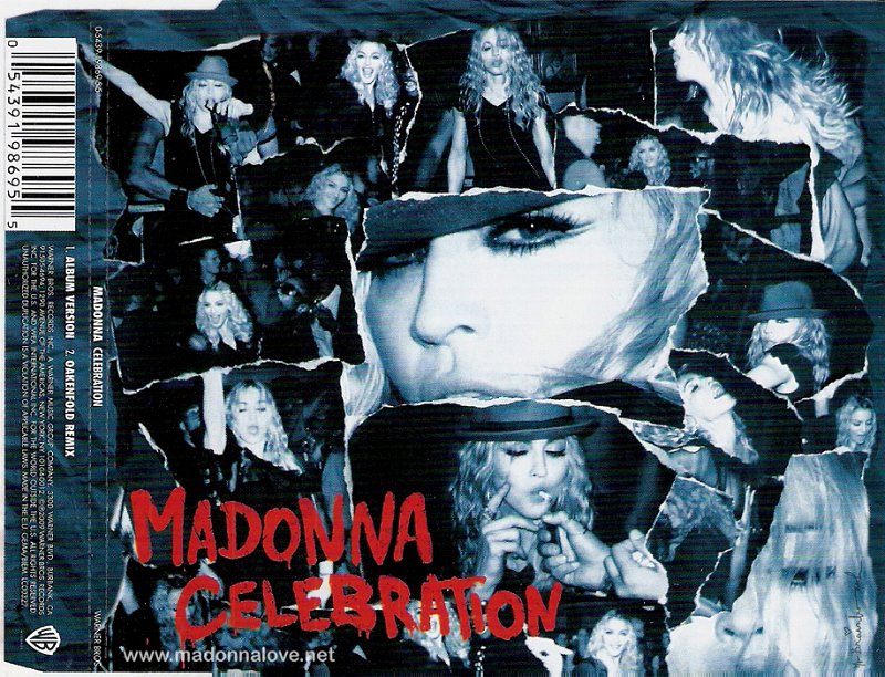 2009 Celebration - CD maxi single (2-trk) -  Cat.Nr. 0-5439-19869-5-5 - Germany