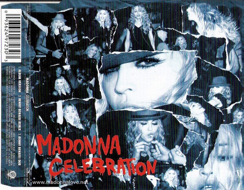 2009 Celebration - CD maxi single (3-trk) -  Cat.Nr. 9362-497230-3 - Germany