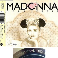 1989  - Dear Jessie CD maxi single (3-trk) - Cat.Nr. 921 421-2 - Germany (759921452-2 RSA on back of CD)
