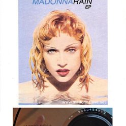 1992 Rain - CD maxi single compact disc EP (10-trk) - Cat.Nr. 9362454912 - Australia (9362454912 Mastered At Disctronics on back of CD)