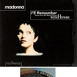 1994 I'll remember - CD maxi single Digipack (4-trk) - Cat.Nr. 9 41355-2 - USA (41355-2 on back of CD)