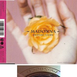 1995 Bedtime story - CD maxi single (5-trk) - Cat.Nr. W0285CD - UK (W0285CD Mastered by Mayking on back of CD)